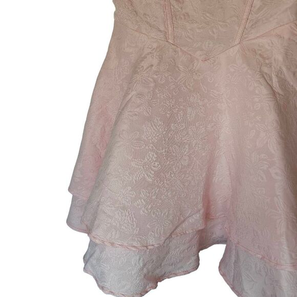 Shein Jaquared Strapless Lolita Layer Dress - Picture 3 of 8